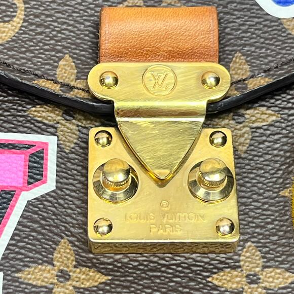 Louis Vuitton Monogram Patches Pochette Metis MM Shoulder Bag Limited Edition - Picture 12 of 16